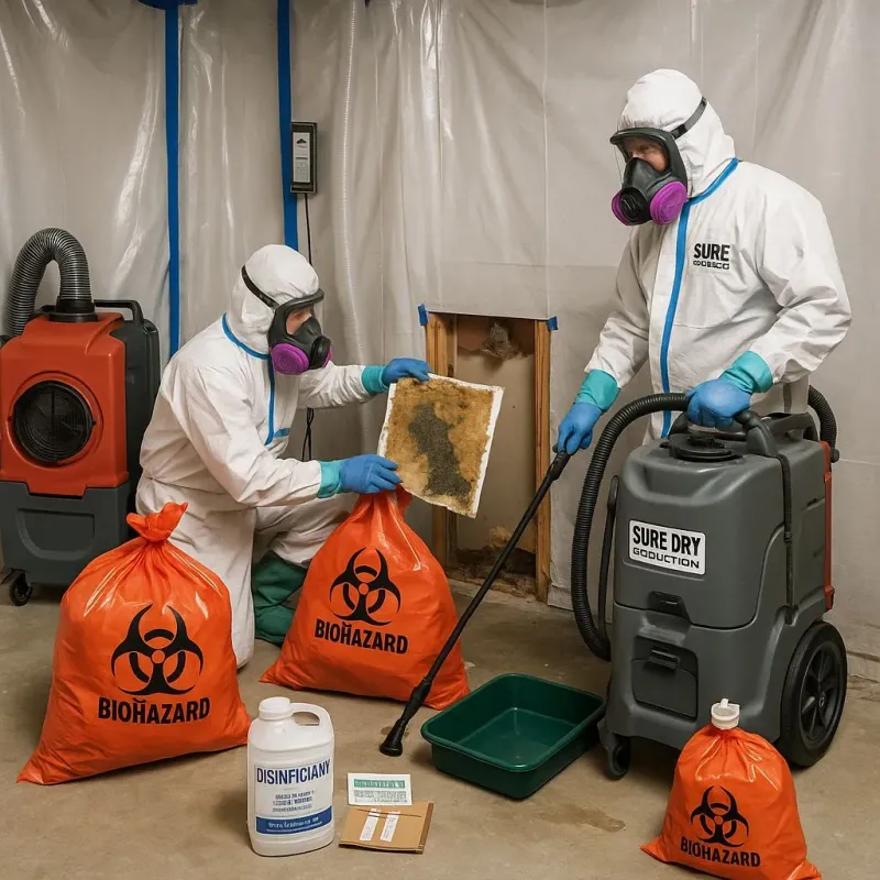 Contaminated Water Handling Protocols process in Hocking County, OH