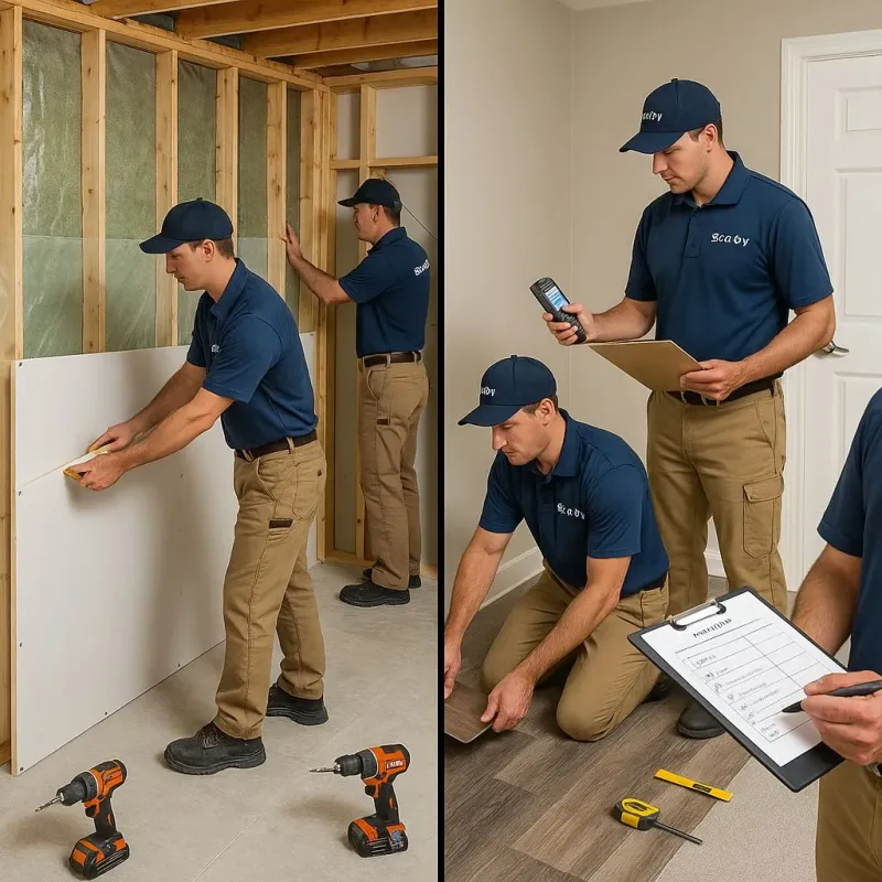 Repairs and Reconstruction process in Hocking County, OH